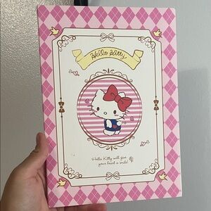 Hello Kitty Pink Soft Cover Notebook